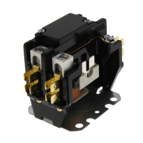 Lennox 10F73 - ( 100438-04 ) Definite Purpose Contactor, 25 Amp, 1-Pole, 24 VAC 60/50 Hz Coil