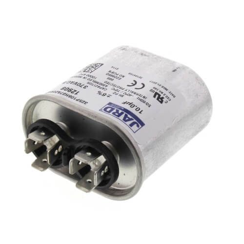 Jard 12908 - 10 MFD Oval Run Capacitor (370V)