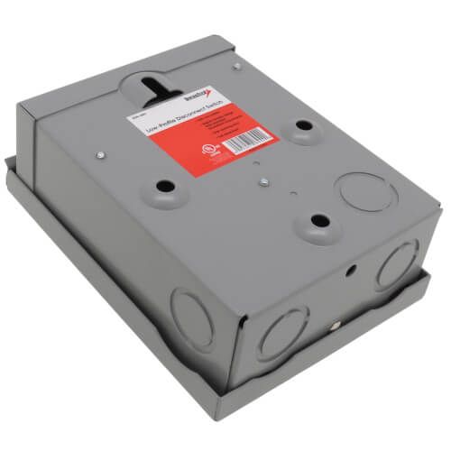 DiversiTech EDS-60U - 60A Non-Fused Low-Profile A/C Disconnect w/ Side Open (240V)