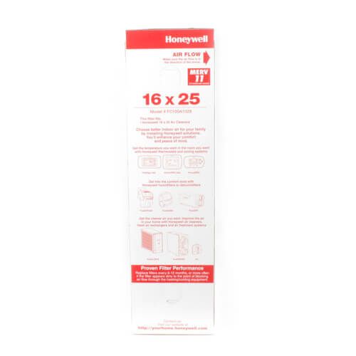 Honeywell Home FC100A1029 - 16" X 25" Media Air Filter