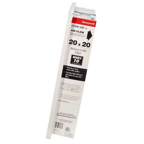 Honeywell Home FC40R1003 - 20" x 20" Return Grill Media Air Filter