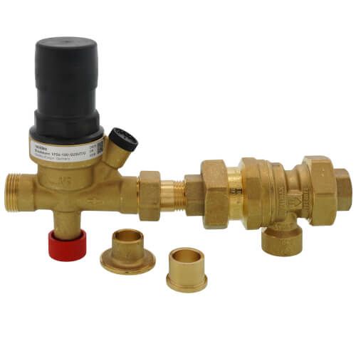 Resideo Braukmann FM911 - 1/2" FM911 Backflow Preventer & Boiler Fill Valve Assembly (NPT or Sweat)