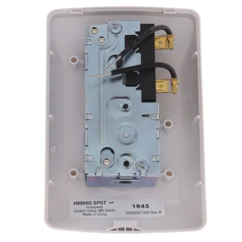Honeywell Home H8908DSPST - Manual Dehumidistat Control