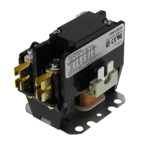 Carrier HN51JD026 - 1 Pole Contactor, 24V 40 Amp