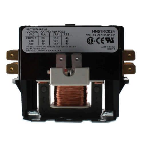 Carrier HN51KC024 - 1 POLE 24V 30 AMP Contactor