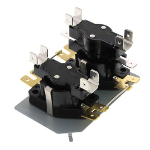 Packard HS24A345 - DPDT-SPST Heat Sequencer (2 Timings, 3 Switches)