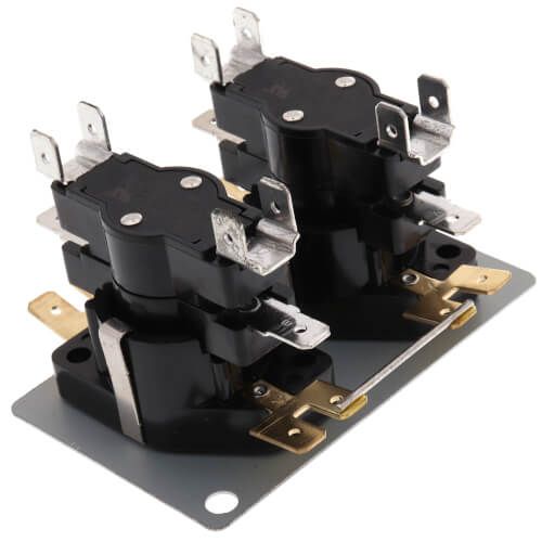 Packard HS24A346 - 2 DPDT Heat Sequencer (2 Timings, 4 Switches)