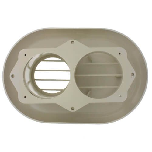 DiversiTech HVENT-3 - 3" Horizontal Termination Kit