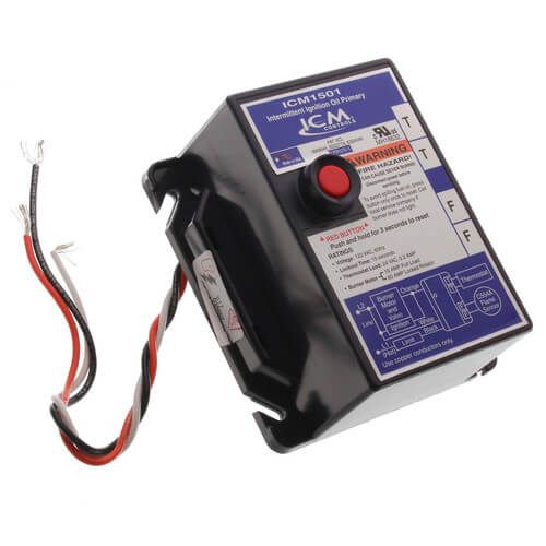 ICM Controls ICM1501 - Intermittent Ignition Oil Primary Control (Safety Timing, 15 Seconds)