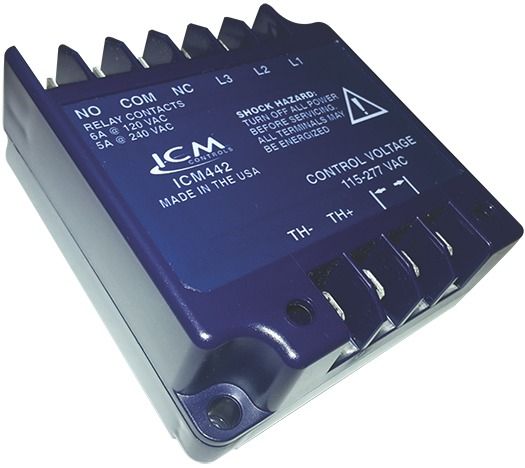 ICM Controls ICM442 - Motor Temperature Controller – Three Phase Voltage Monitor & Motor Protection
