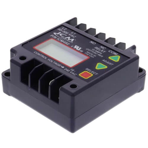 ICM Controls ICM492C-LF - Single Phase Motor Protection, 80-300 VAC