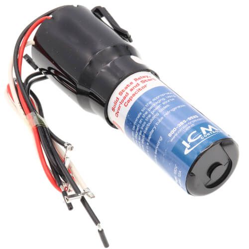 ICM Controls ICM859 - Solid State Relay, Overload and Start Capacitor for 1/3 to 1/2 HP Applications (120V)