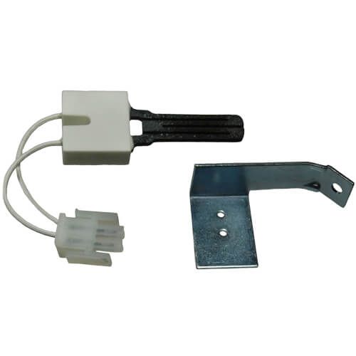 Packard IG1411 - Flat Silicon Carbide Igniter (Replaces Rheem 62-22868-82), w/ Bracket and Connector