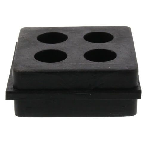 DiversiTech ISO-4 - Iso-Cube Anti-Vibration Pad, 4" x 4" x 3/4"