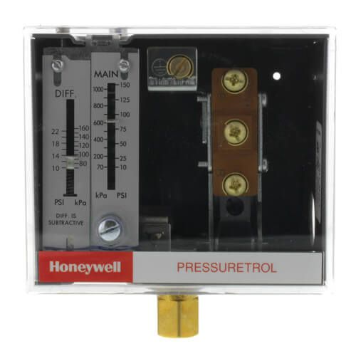 Honeywelll L404F1102 - Pressuretrol Controller w/ Auto recycle (10 psi to 150 psi)