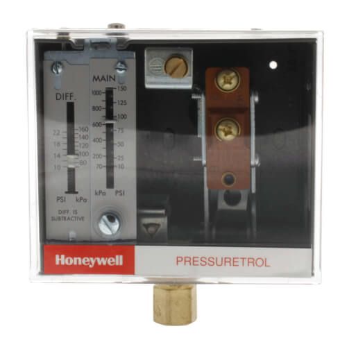 Honeywell L404V1087 - Pressuretrol Controller, Oil Limit, Auto Recycle (10 psi to 150 psi)