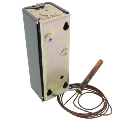 Resideo L6008A1192 - Low Limit & Circulator Remote Bulb Aquastat, 100-240-Degree(F) range, 5-30-Degree Adj Differential
