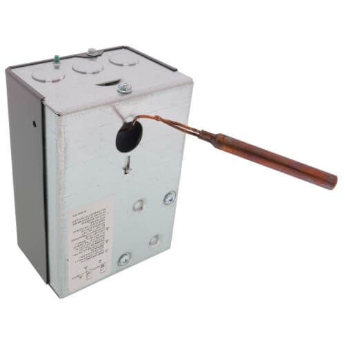 Resideo L8148E1257 - 140-240F AquaStat Relay w/ Vent Damper Connection