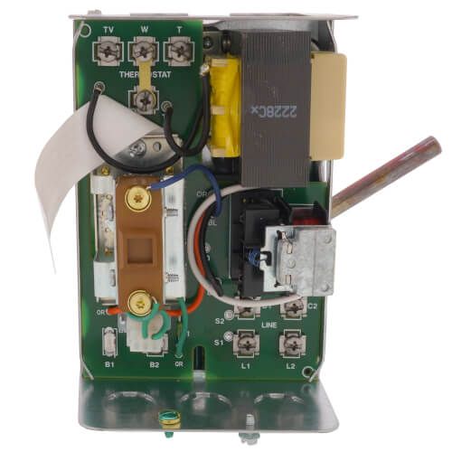 Resideo L8148E1257 - 140-240F AquaStat Relay w/ Vent Damper Connection