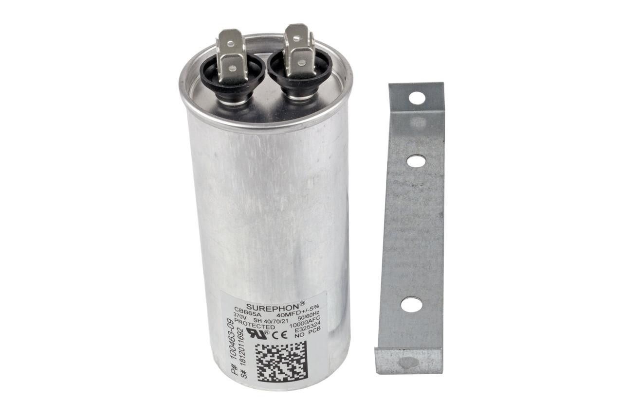 Lennox 14C45 - 100463-09, Run Capacitor, 40 MFD, 370V, Round