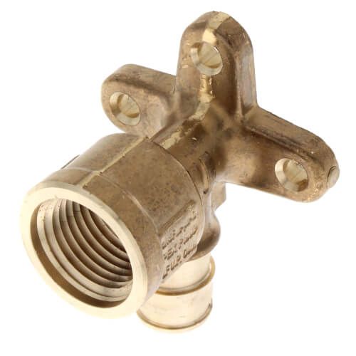Uponor LF4235050 - 1/2" ProPEX x 1/2" FIP Drop Ear Elbow (Lead Free Brass)