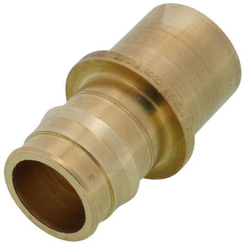 Uponor LF4501010 - 1" ProPEX x 1" Male Sweat Copper Fitting Adapter (Lead Free Brass)