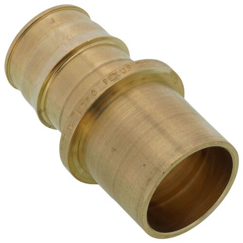 Uponor LF4501010 - 1" ProPEX x 1" Male Sweat Copper Fitting Adapter (Lead Free Brass)