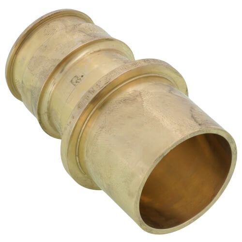 Uponor LF4501313 - 1-1/4" ProPEX x 1-1/4" Male Sweat Copper Fitting Adapter (Lead Free Brass)