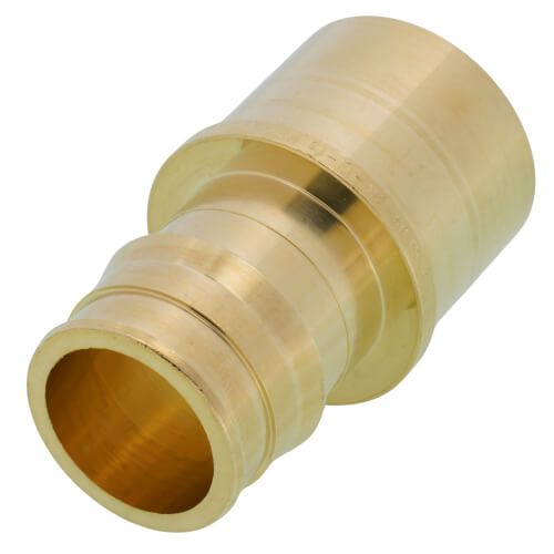 Uponor LF4511010 - 1" ProPEX x 1" Female Sweat Copper Pipe Adapter (Lead Free Brass)