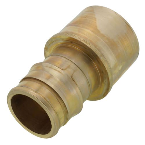 Uponor LF4511515 - 1-1/2" ProPEX x 1-1/2" Female Sweat Copper Pipe Adapter (Lead Free Brass)