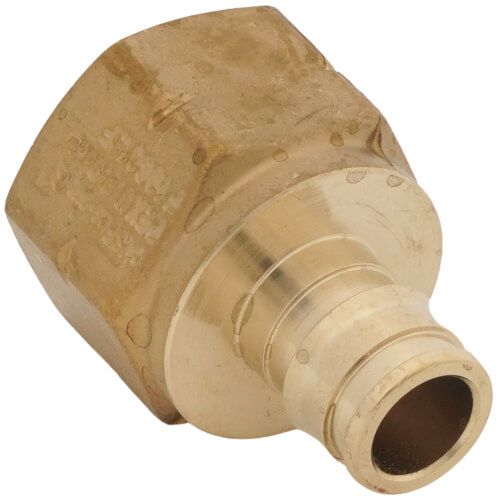 Uponor LF4575075 - 1/2" ProPEX x 3/4" NPT Female Adapter (Lead Free Brass)
