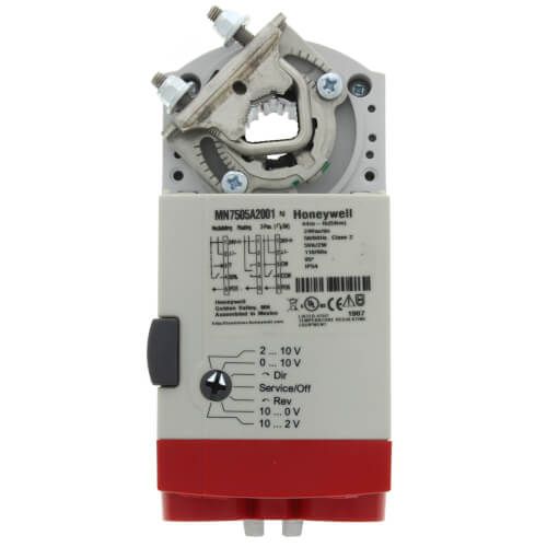 Honeywell MN7505A2001 - Modulating Floating Non-Spring Return Actuator, 44 lb-in