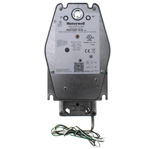 Honeywell MS4109F1010 - Fast Acting, Two-Position Spring Return Actuator (CW & CCW, 120V, 80 lb-in)