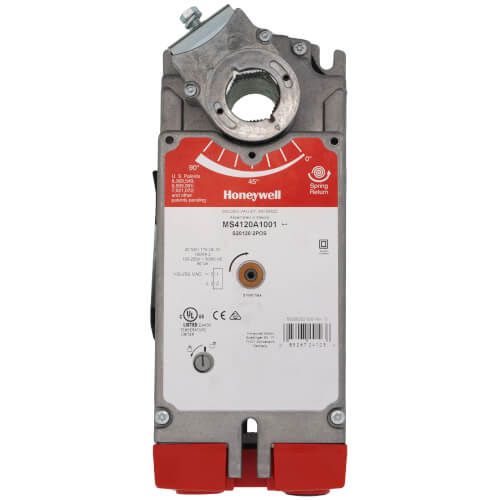 Honeywell MS4120A1001 - Two Position Damper Actuator w/ Spring Return (175 lb-in)