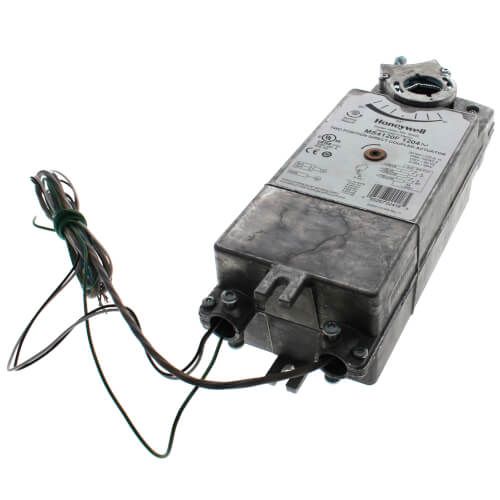 Honeywell MS4120F1204 - Two Position Damper Actuator w/ Spring Return and Aux. Switches for Fire and Smoke Applications (175 lb-in)