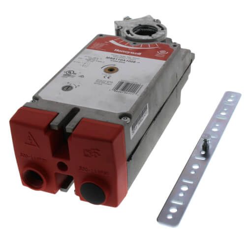 Honeywell MS8110A1008 - Two Position Damper Actuator w/ Spring Return for HVAC, 24v (88 lb-in)