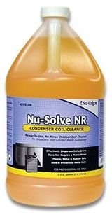 Nu-Calgon 4295-08 - Nu-Solve Nr Condenser Coil Cleaner 1-Gallon