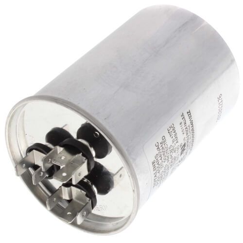 Carrier P291-4554RS - 440V Dual Round Run Capacitor, 45/5 MFD