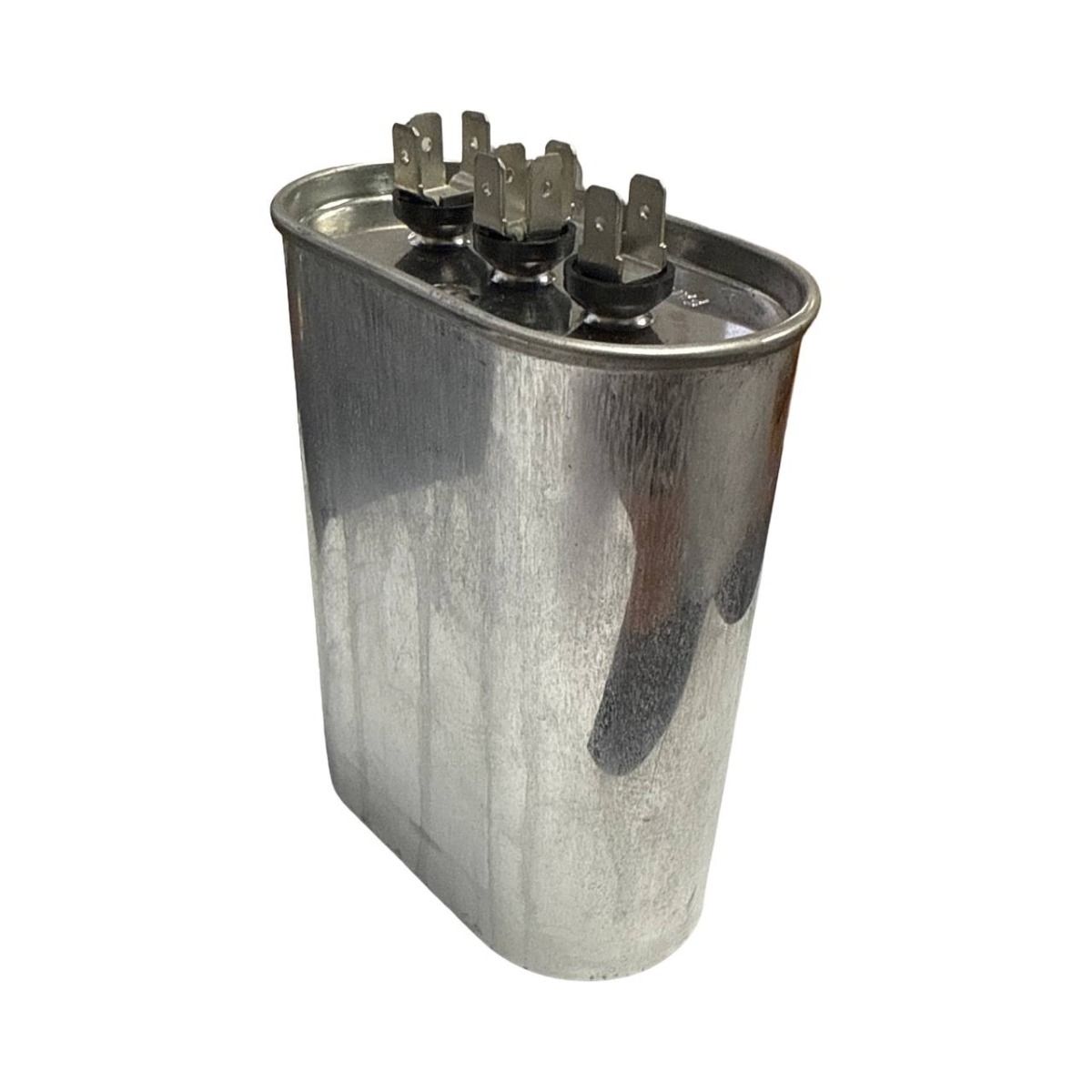 Fyizo FYZ-02-CT55 Dual-Section Oval Motor Run Capacitor – 55 µF + 5 µF, 440/370 V