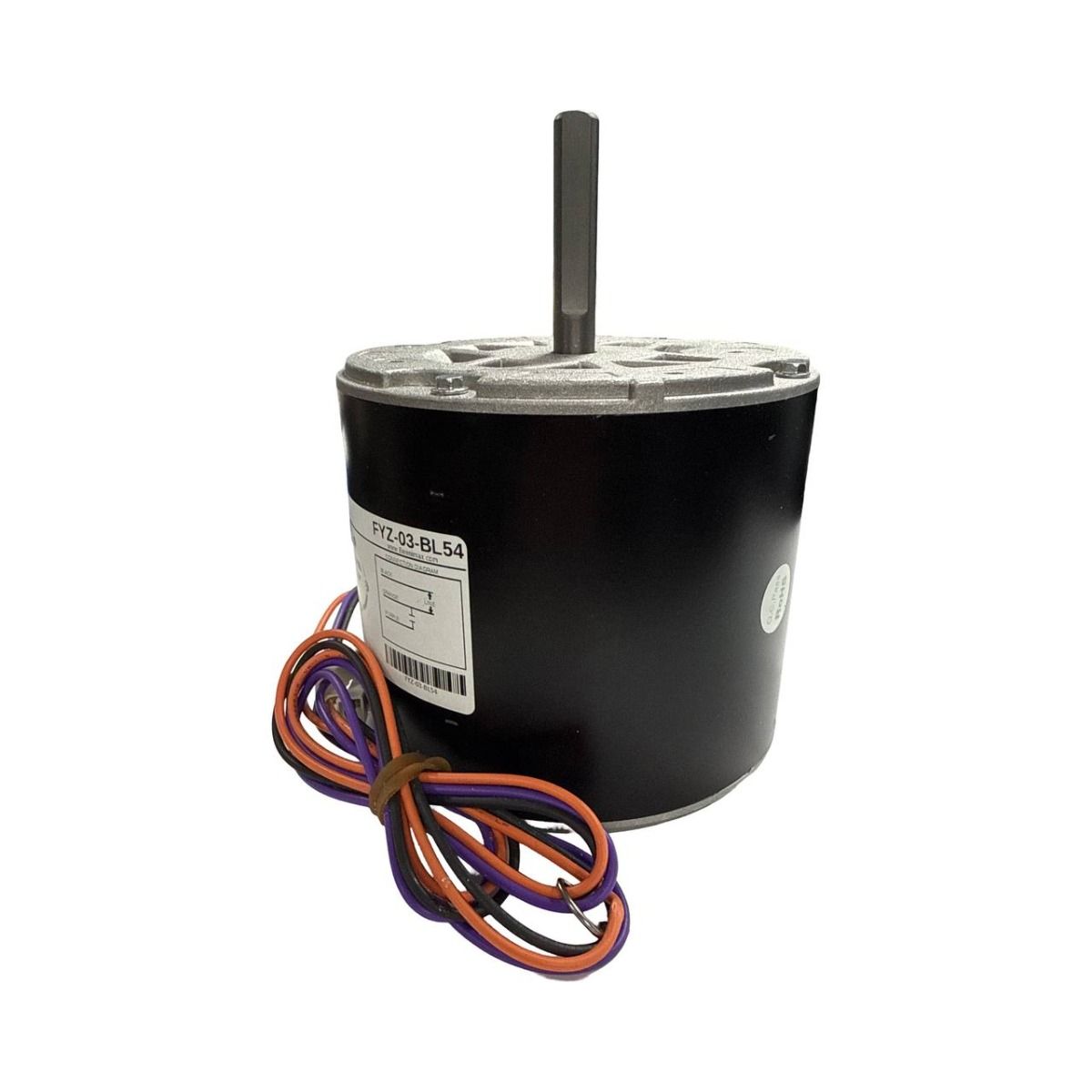 Fyizo FYZ-03-BL54 - ¼ HP, 208–230 V, 825 RPM Condenser Replacement Fan Motor