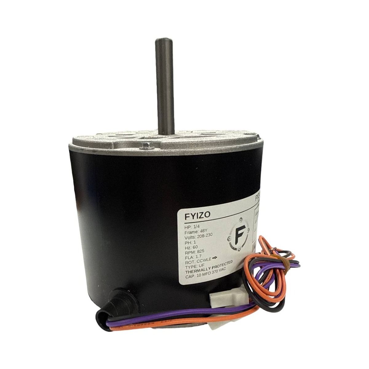 Fyizo FYZ-03-BL54 - ¼ HP, 208–230 V, 825 RPM Condenser Replacement Fan Motor