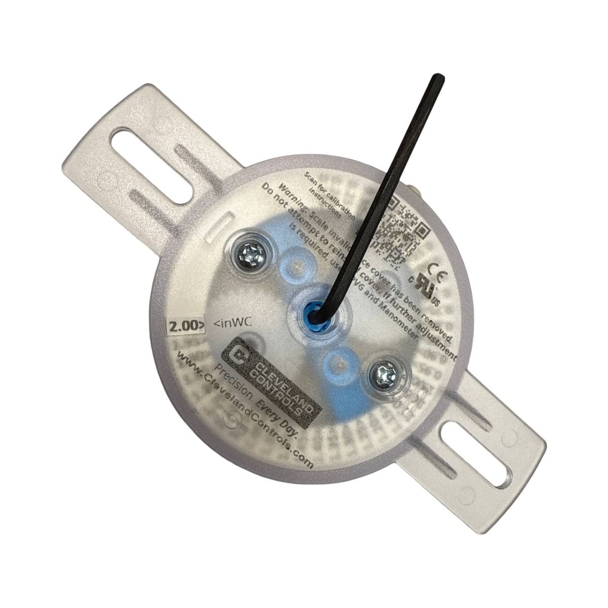 Fyizo FYZ-15-SW12 - ANS2 Adjustable Pressure Switch, 0.15” to 2.0” WC, Cleveland Controls Design, Universal Replacement Draft/Pressure Switch