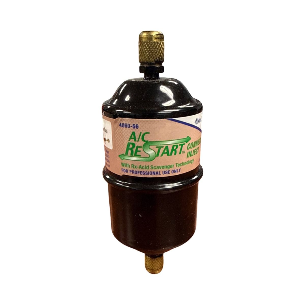 Nu-Calgon 4060-56 A/C ReStart Connect Inject, 4 oz POE Retrofit Treatment for R-22 to R-407C/R-427A, Treats Up to 5 Tons