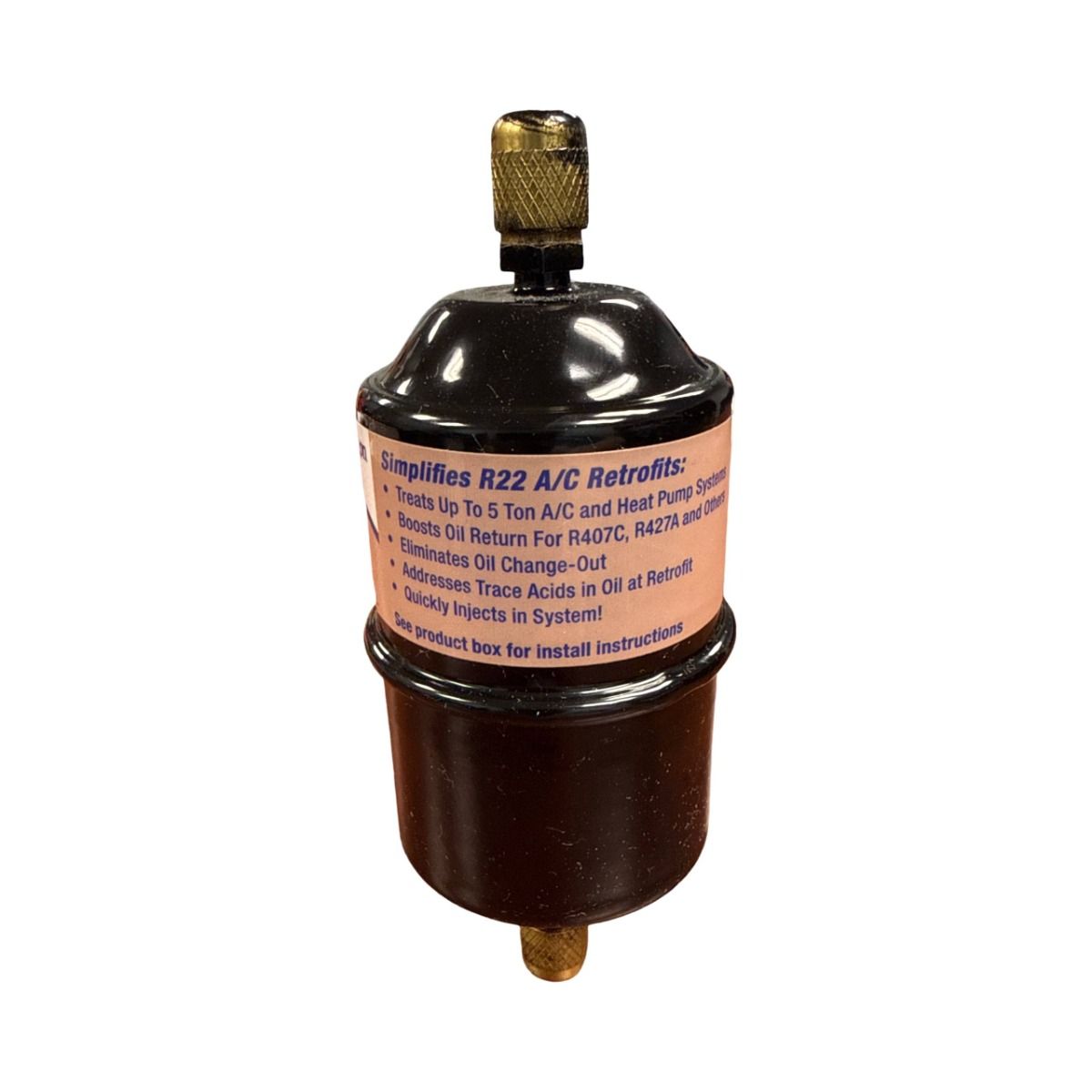 Nu-Calgon 4060-56 A/C ReStart Connect Inject, 4 oz POE Retrofit Treatment for R-22 to R-407C/R-427A, Treats Up to 5 Tons