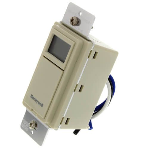 Honeywell Home PLS731B1001 - EconoSwitch Weekly/Daily Programmable Wall Switch (Almond)
