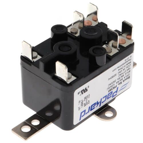 Packard PR380 - SPNO-SPNC Switching Fan Relay - 24 Coil Voltage