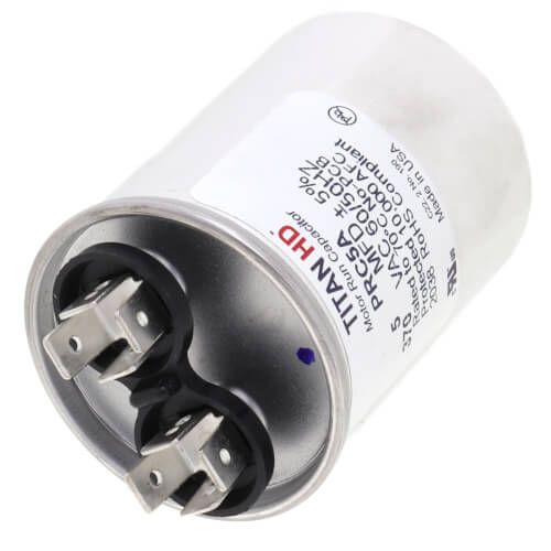 TITAN HD PRC5A - 5 MFD Round Motor Run Capacitor (370V)