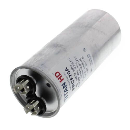 Titan HD PRCF70A - 70 MFD Round Motor Run Capacitor (440/370V)
