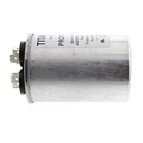 Titan HD PRCFD305A - 30/5 MFD Round Dual Motor Run Capacitor (440/370V)