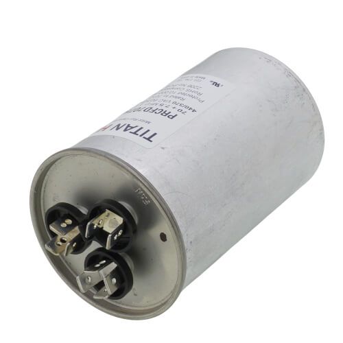 TITAN HD PRCFD7075 - 70/7.5 MFD Round Dual Motor Run Capacitor (440/370V)